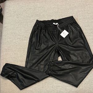 Ingrid & Isabel Black‎ Leather Pants